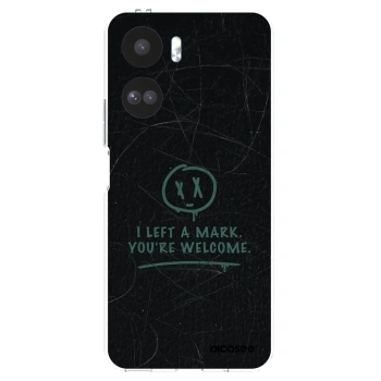 Picasee silikonska prozirna maskica za Honor 90 Lite 5G - LEFT A MARK