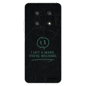 Picasee silikonska prozirna maskica za Honor Magic4 Lite 5G - LEFT A MARK