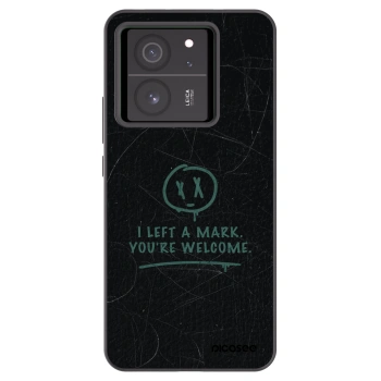 Picasee crna silikonska maskica za Xiaomi 13T - LEFT A MARK