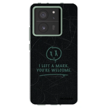 Picasee silikonska prozirna maskica za Xiaomi 13T - LEFT A MARK