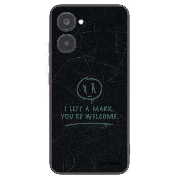 Picasee crna silikonska maskica za Realme 10 4G - LEFT A MARK