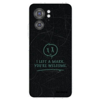 Picasee silikonska prozirna maskica za Motorola Edge 40 - LEFT A MARK