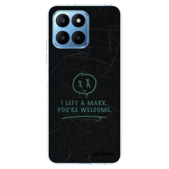 Picasee silikonska prozirna maskica za Honor 70 Lite - LEFT A MARK