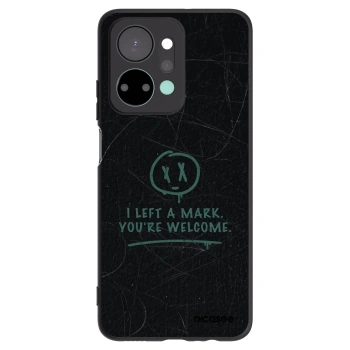 Picasee crna silikonska maskica za Honor X7a - LEFT A MARK