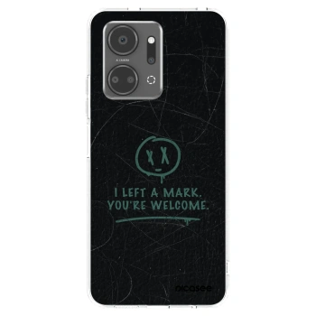 Picasee silikonska prozirna maskica za Honor X7a - LEFT A MARK