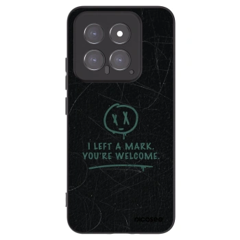 Picasee crna silikonska maskica za Xiaomi 14 - LEFT A MARK