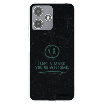 Picasee silikonska prozirna maskica za Xiaomi Redmi 12 5G - LEFT A MARK