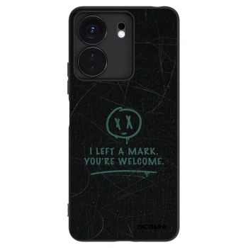 Picasee crna silikonska maskica za Xiaomi Redmi 13C 4G - LEFT A MARK