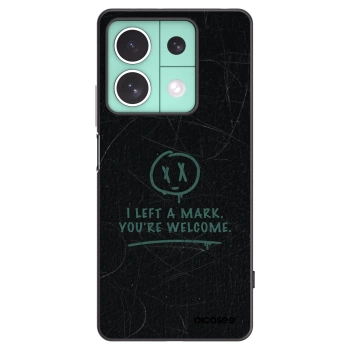 Picasee crna silikonska maskica za Xiaomi Redmi Note 13 5G - LEFT A MARK