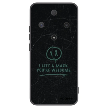 Picasee crna silikonska maskica za Honor Magic6 Lite 5G - LEFT A MARK