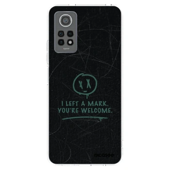 Picasee silikonska prozirna maskica za Xiaomi Redmi Note 12 Pro 4G - LEFT A MARK