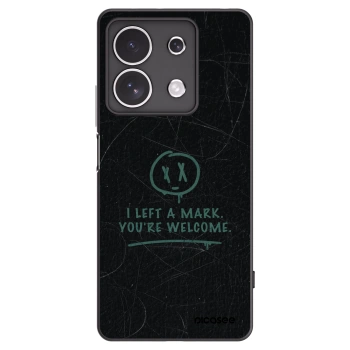 Picasee crna silikonska maskica za Xiaomi Redmi Note 13 4G - LEFT A MARK