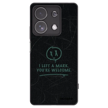 Picasee crna silikonska maskica za Xiaomi Redmi Note 13 Pro 4G - LEFT A MARK