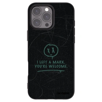 Picasee crna silikonska maskica za Apple iPhone 16 Pro Max - LEFT A MARK