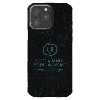 Picasee silikonska prozirna maskica za Apple iPhone 16 Pro Max - LEFT A MARK