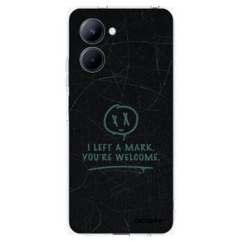 Picasee silikonska prozirna maskica za Realme C33 (2023) - LEFT A MARK