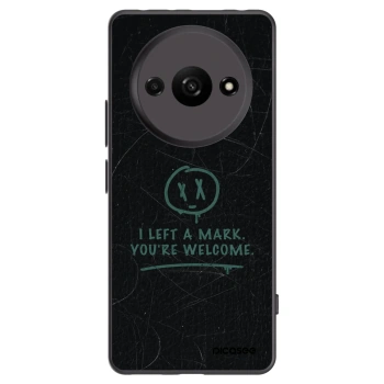 Picasee crna silikonska maskica za Xiaomi Redmi A3 - LEFT A MARK