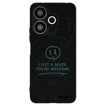 Picasee crna silikonska maskica za Xiaomi Redmi 13 4G - LEFT A MARK
