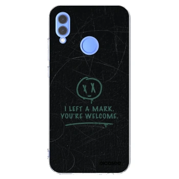 Picasee silikonska prozirna maskica za Honor 10 Lite - LEFT A MARK