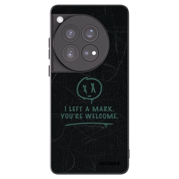 Picasee crna silikonska maskica za OnePlus 12 5G - LEFT A MARK