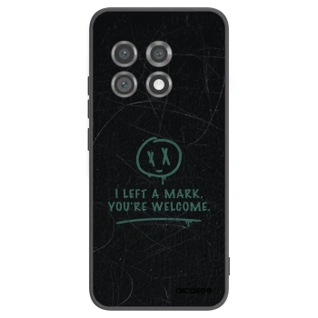 Picasee crna silikonska maskica za OnePlus 11 5G - LEFT A MARK