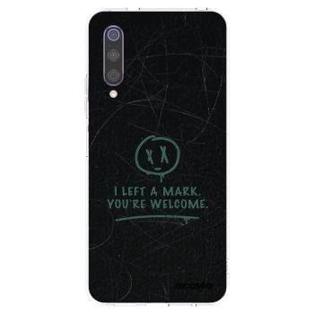 Picasee silikonska prozirna maskica za Xiaomi Mi 9 - LEFT A MARK
