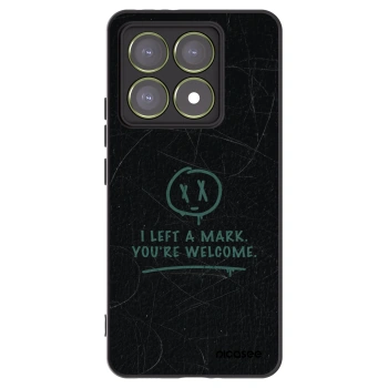 Picasee crna silikonska maskica za Xiaomi 14T - LEFT A MARK