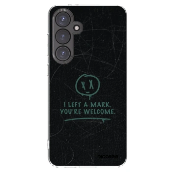 Picasee silikonska prozirna maskica za Samsung Galaxy S24 FE S721B - LEFT A MARK