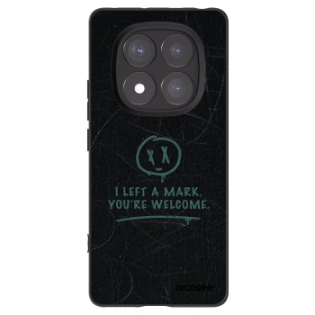 Picasee crna silikonska maskica za Xiaomi Redmi Note 14 Pro+ 5G - LEFT A MARK
