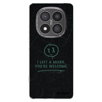 Picasee silikonska prozirna maskica za Xiaomi Redmi Note 14 Pro+ 5G - LEFT A MARK