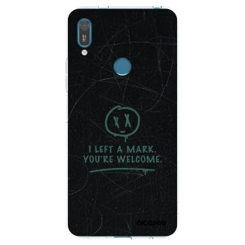 Picasee silikonska prozirna maskica za Huawei Y7 2019 - LEFT A MARK
