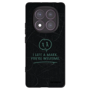 Picasee crna silikonska maskica za Xiaomi Redmi Note 14 Pro 4G - LEFT A MARK