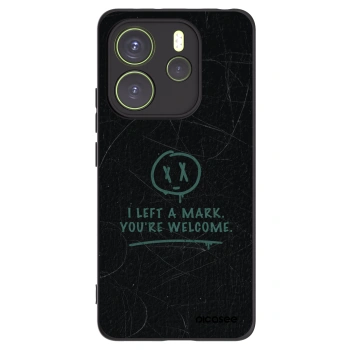 Picasee crna silikonska maskica za Xiaomi Redmi Note 14 4G - LEFT A MARK
