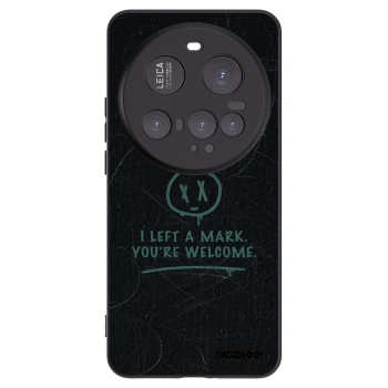 Picasee crna silikonska maskica za Xiaomi 15 Ultra - LEFT A MARK