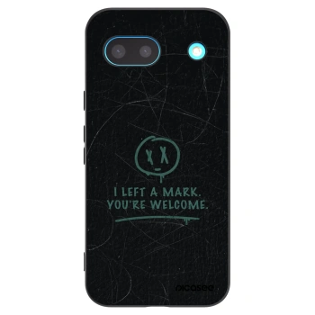 Picasee crna silikonska maskica za Google Pixel 8a - LEFT A MARK