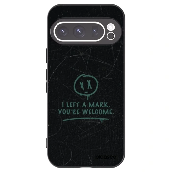 Picasee crna silikonska maskica za Google Pixel 9 Pro - LEFT A MARK