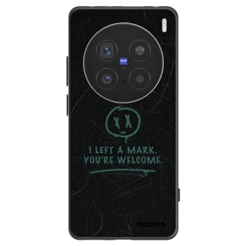 Picasee crna silikonska maskica za Vivo X200 Pro - LEFT A MARK