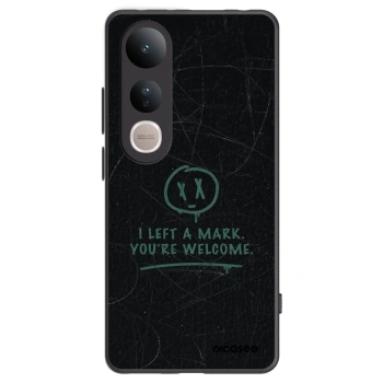 Picasee crna silikonska maskica za Vivo V50 Lite 5G - LEFT A MARK