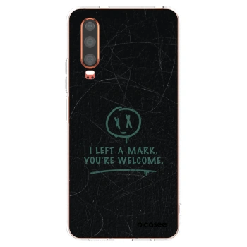 Picasee silikonska prozirna maskica za Huawei P30 - LEFT A MARK