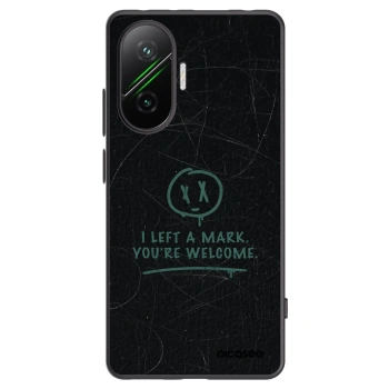 Picasee crna silikonska maskica za Xiaomi Poco F7 Pro 5G - LEFT A MARK