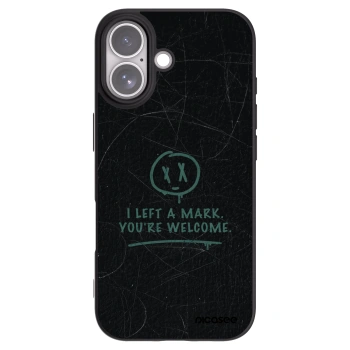 Picasee crna silikonska maskica za Apple iPhone 17 - LEFT A MARK