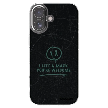 Picasee silikonska prozirna maskica za Apple iPhone 17 - LEFT A MARK