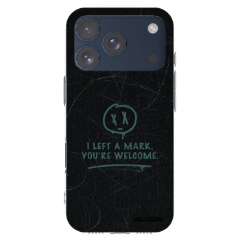 Picasee silikonska prozirna maskica za Apple iPhone 17 Pro - LEFT A MARK