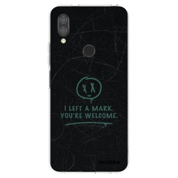 Picasee silikonska prozirna maskica za Xiaomi Redmi 7 - LEFT A MARK