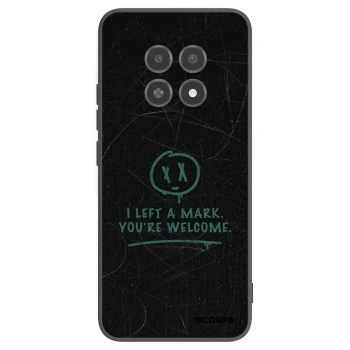 Picasee crna silikonska maskica za Realme 12X - LEFT A MARK