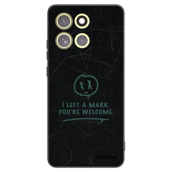 Picasee crna silikonska maskica za Motorola Moto G86 5G - LEFT A MARK