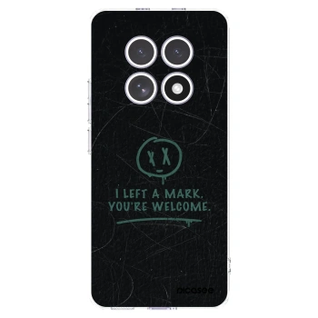 Picasee silikonska prozirna maskica za Xiaomi Redmi Note 15 - LEFT A MARK