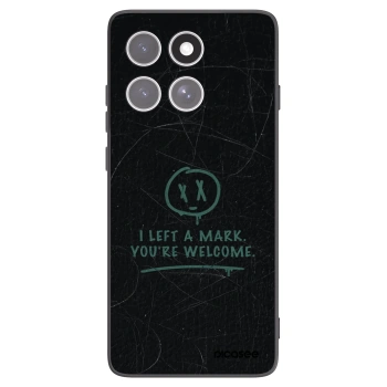 Picasee crna silikonska maskica za Motorola Edge 60 Fusion - LEFT A MARK