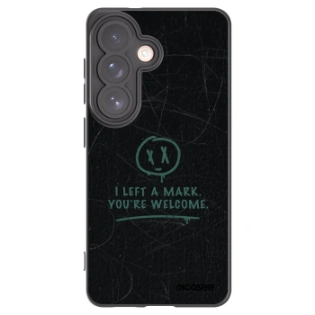 Picasee crna silikonska maskica za Samsung Galaxy S26 - LEFT A MARK