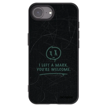 Picasee crna silikonska maskica za Apple iPhone 17e - LEFT A MARK